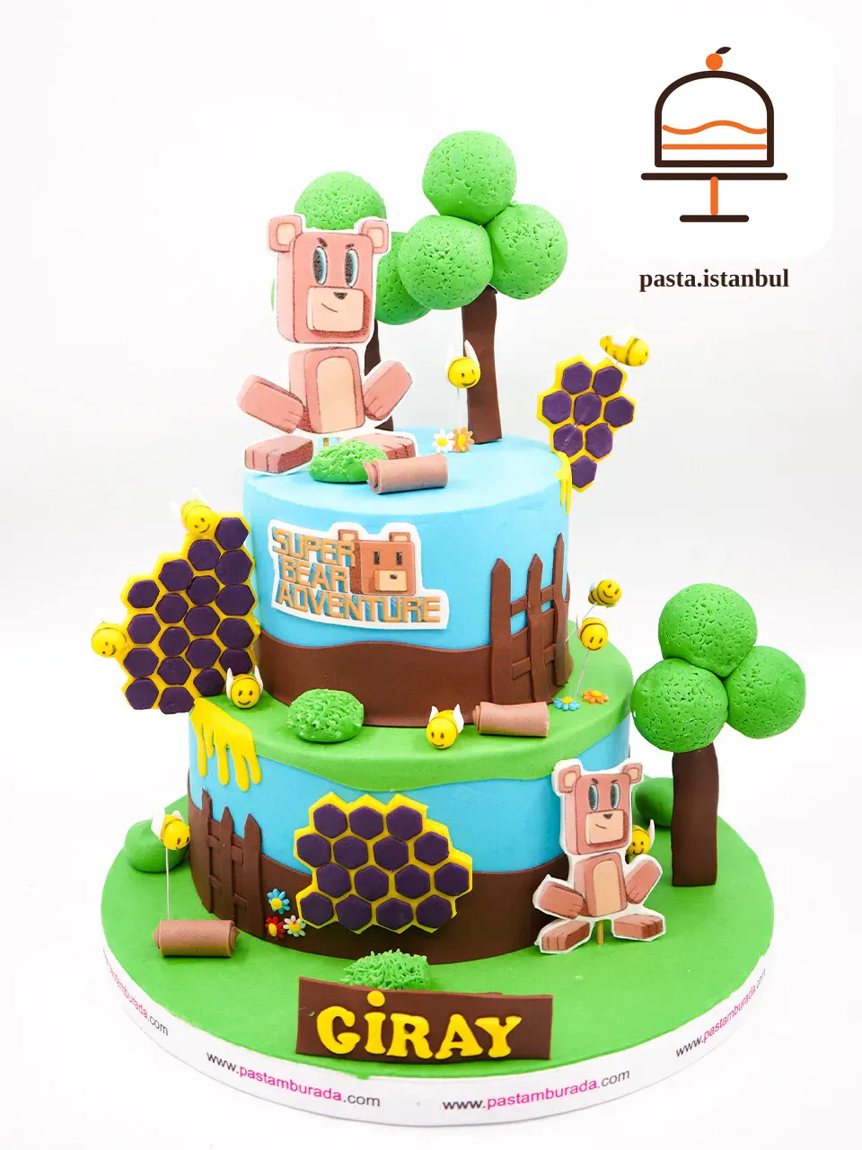 Super Bear Adventure Tasarım Pasta