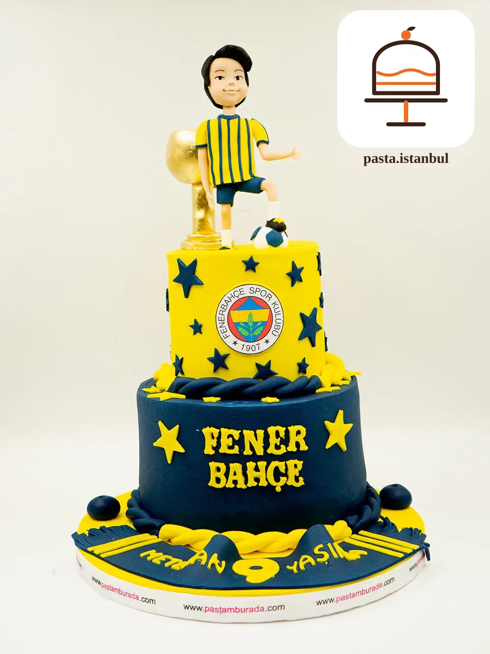 Şampiyon Fenerbahçe Konsept Pasta