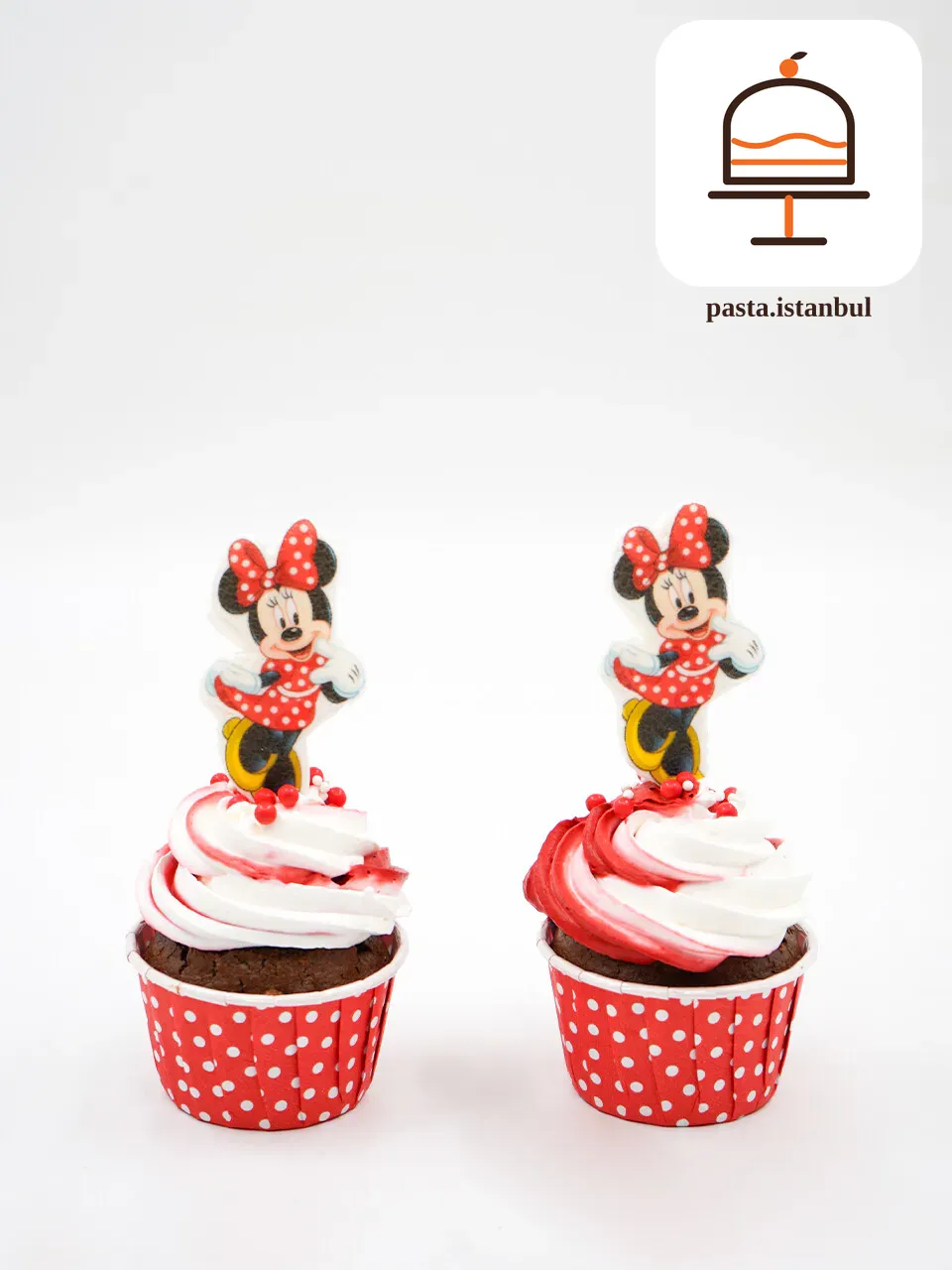 Minnie Mouse Detay Cupcake