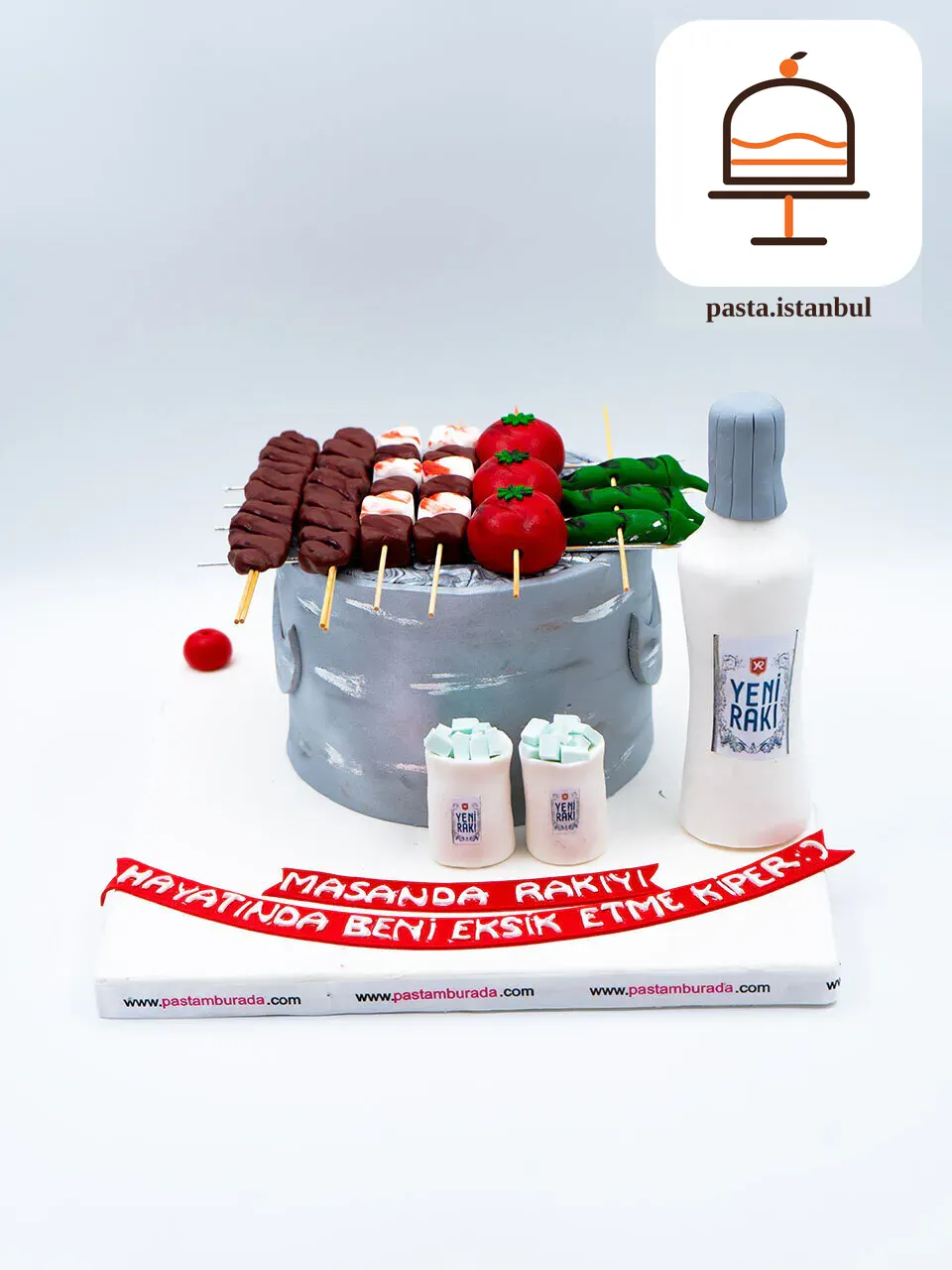 Mangal Temalı Konsept Pasta