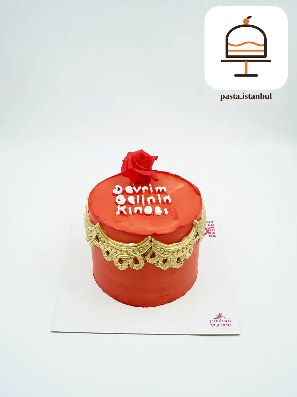 Kırmızı Naked Cake