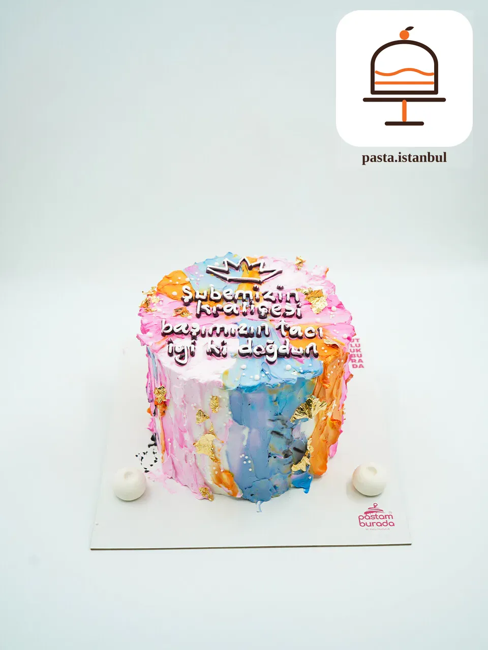 Renkli Naked Cake