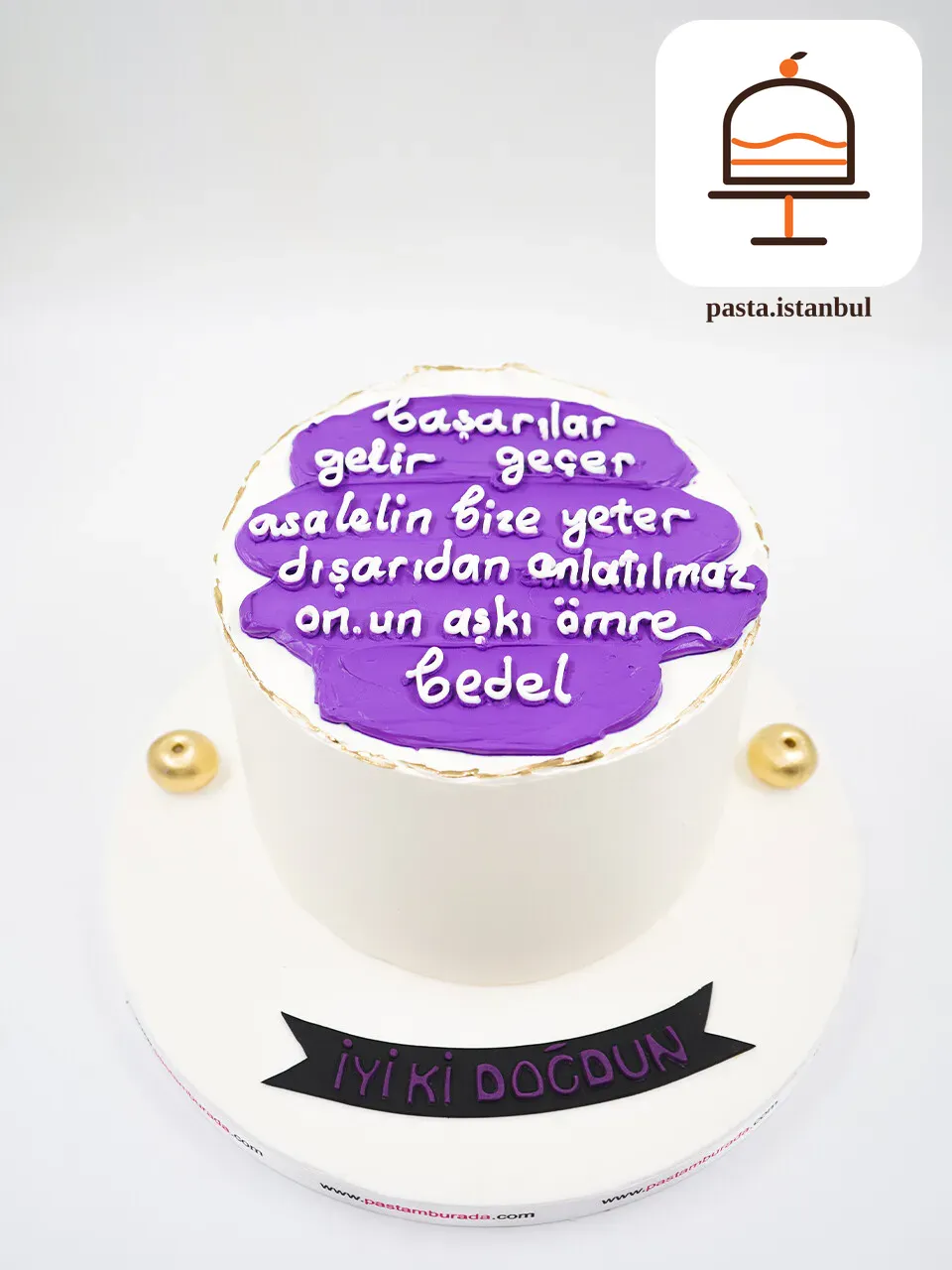 Mor Detay Naked Cake