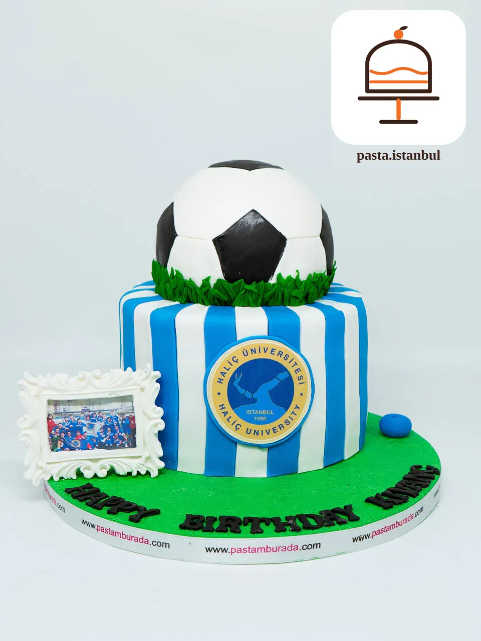 Futbol Temalı Butik Pasta