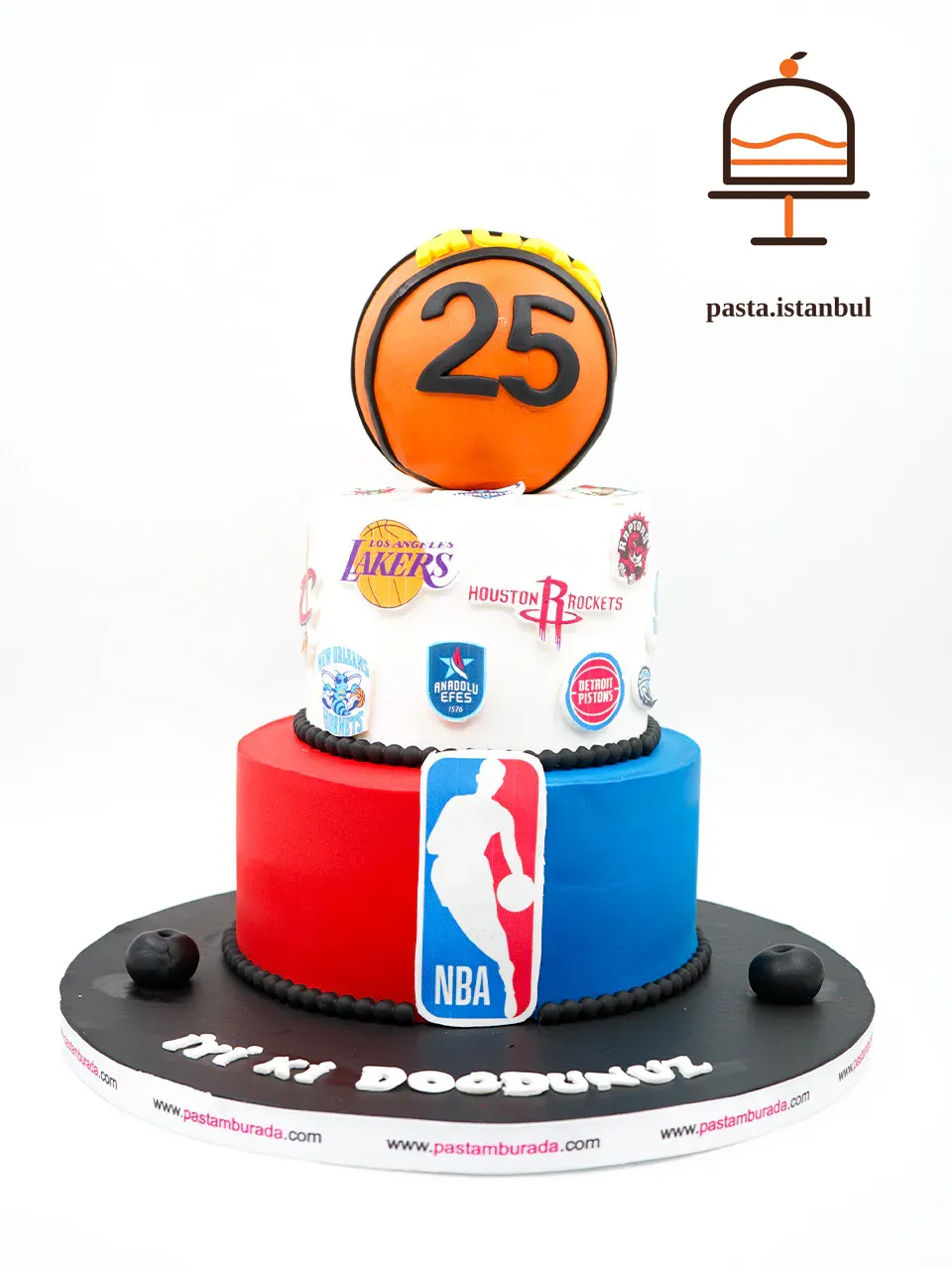 Basketbol Tasarım Pasta