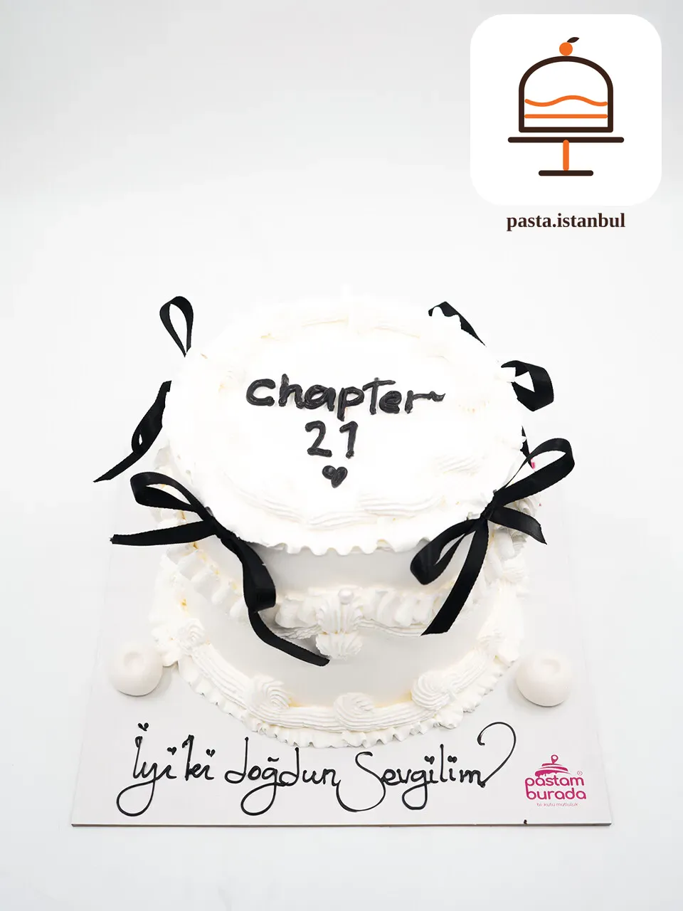 Kurdele Detay Naked Cake
