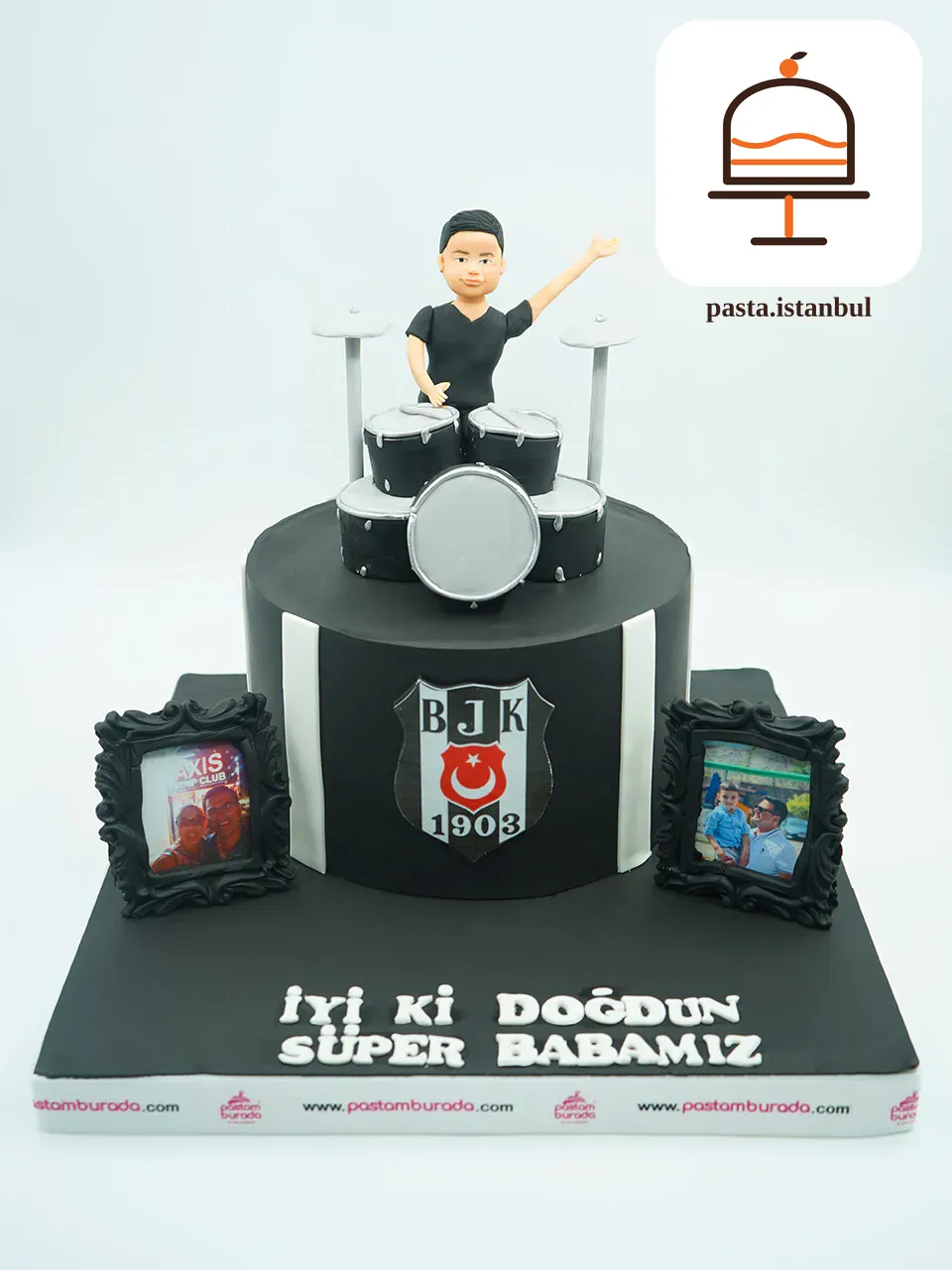 Bateri Ve Beşiktaş Konsept Tasarım Pasta