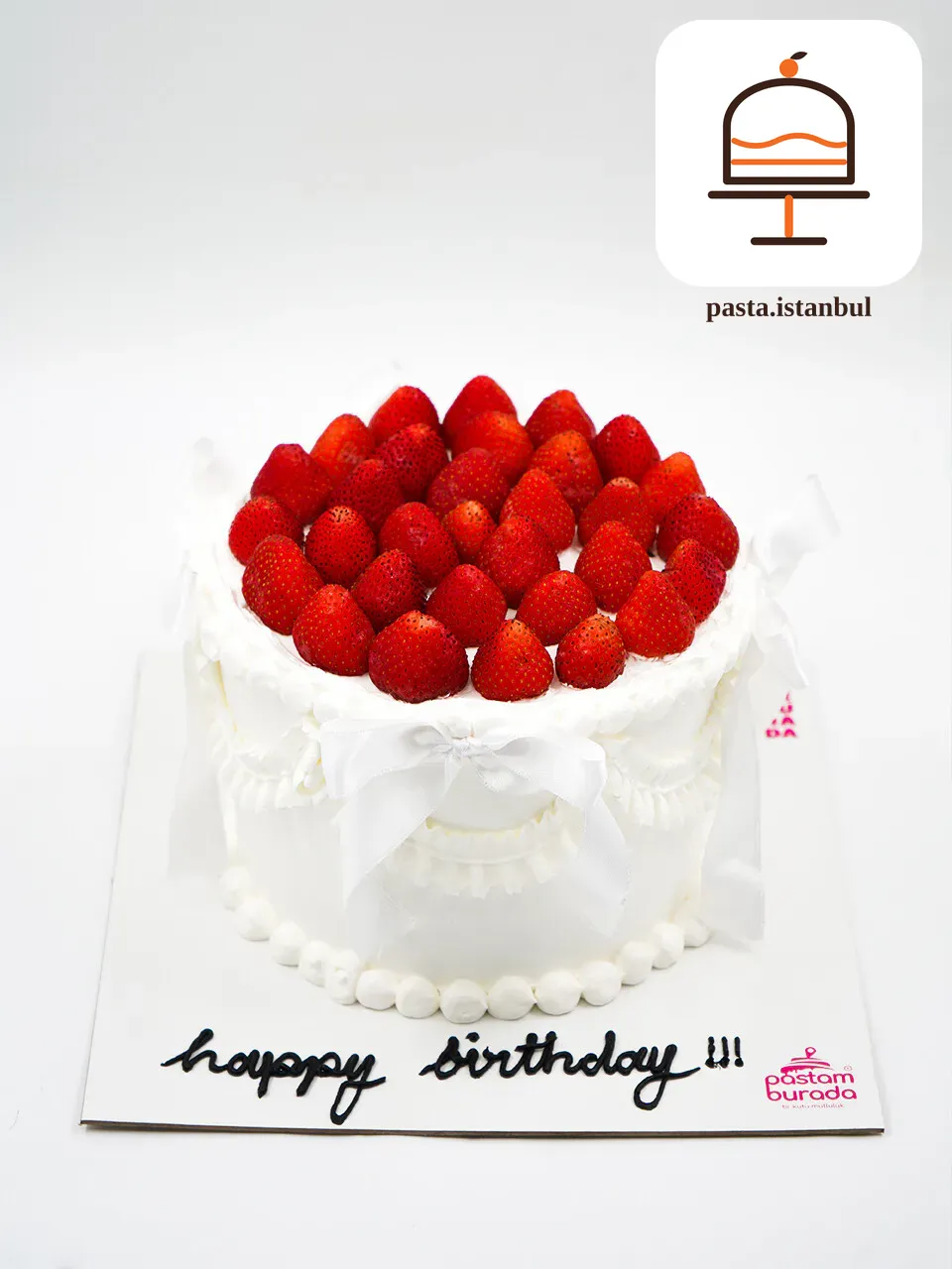 Çilek Detay Naked Cake