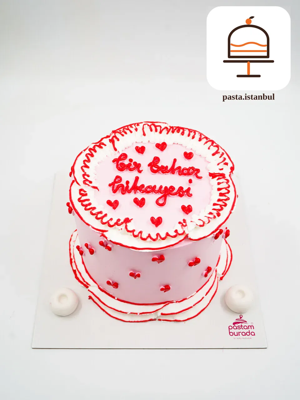 Pembe Tasarım Naked Cake