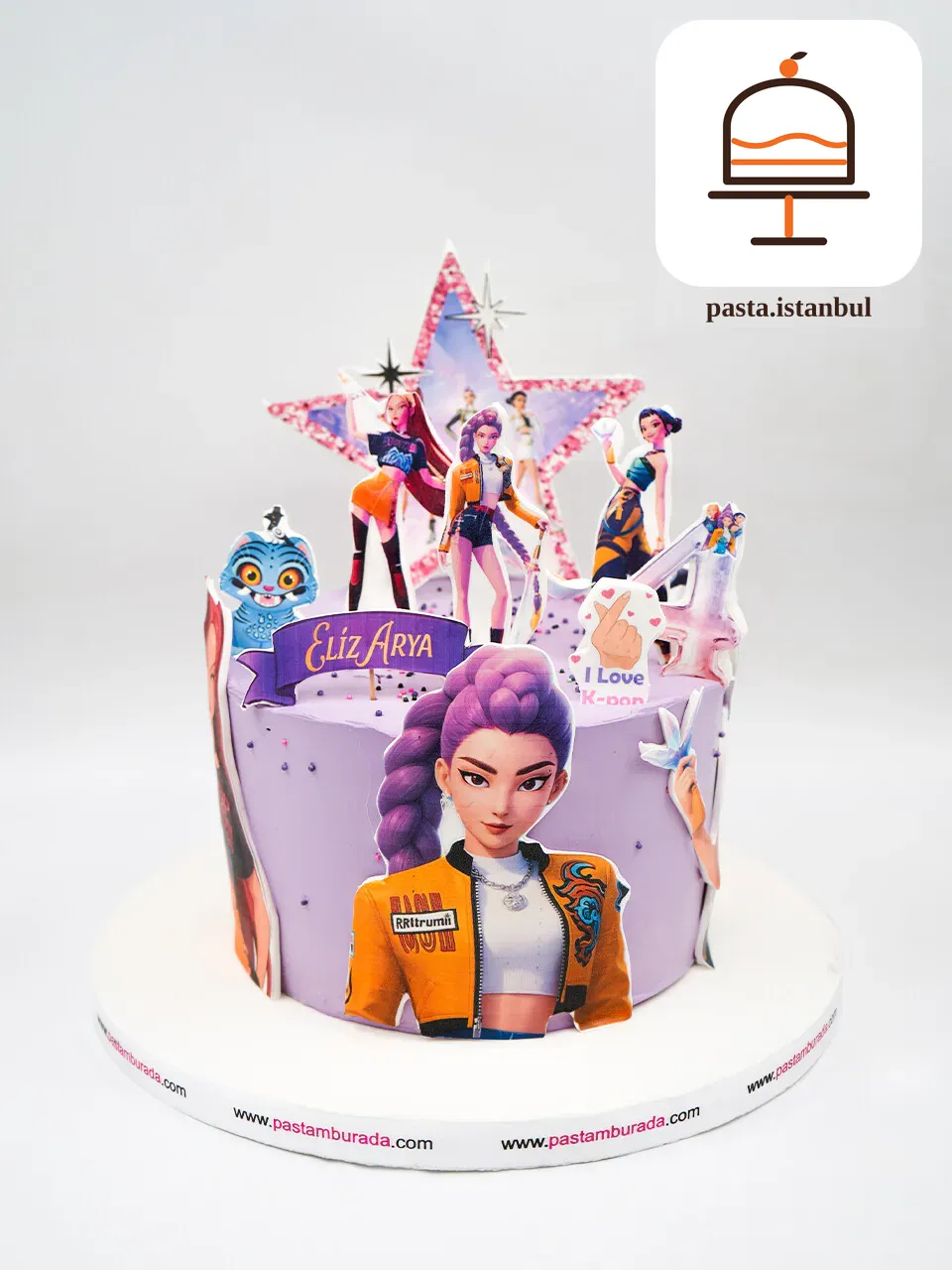 K-Pop Konsept Tasarım Pasta