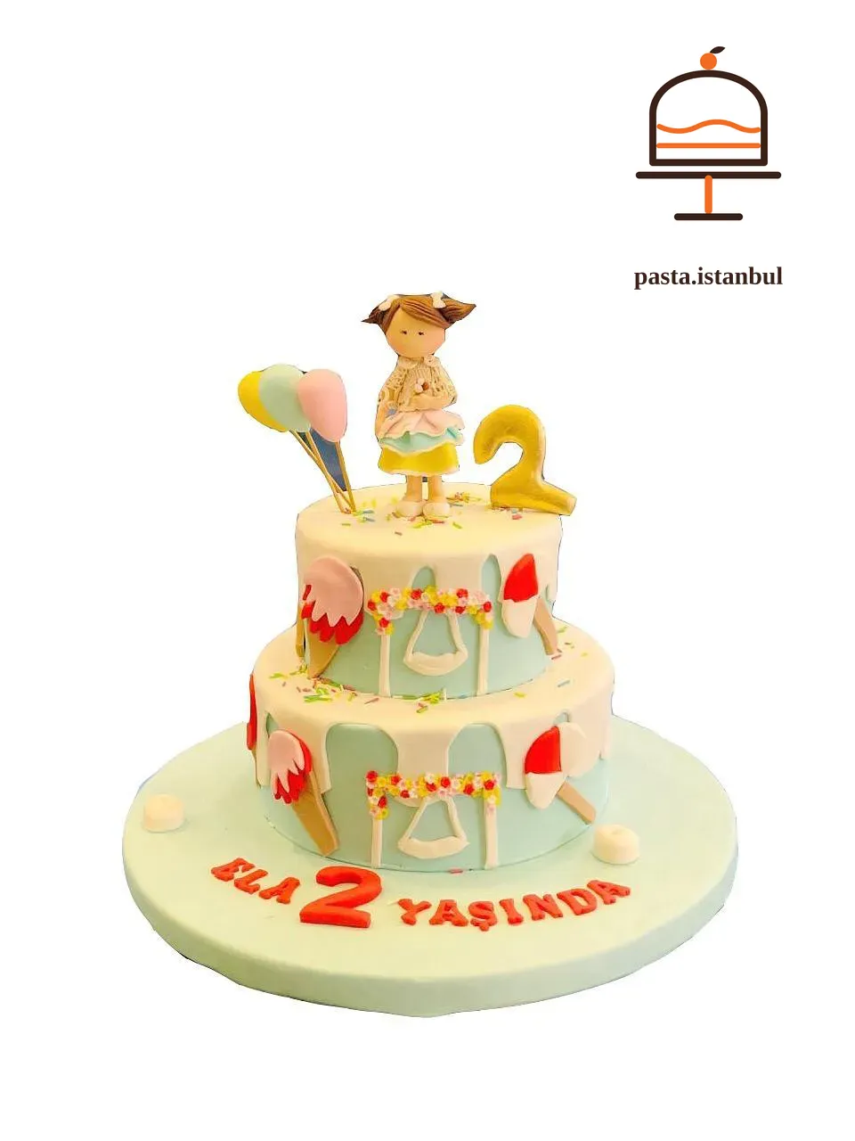 Baloncu Kız Pasta