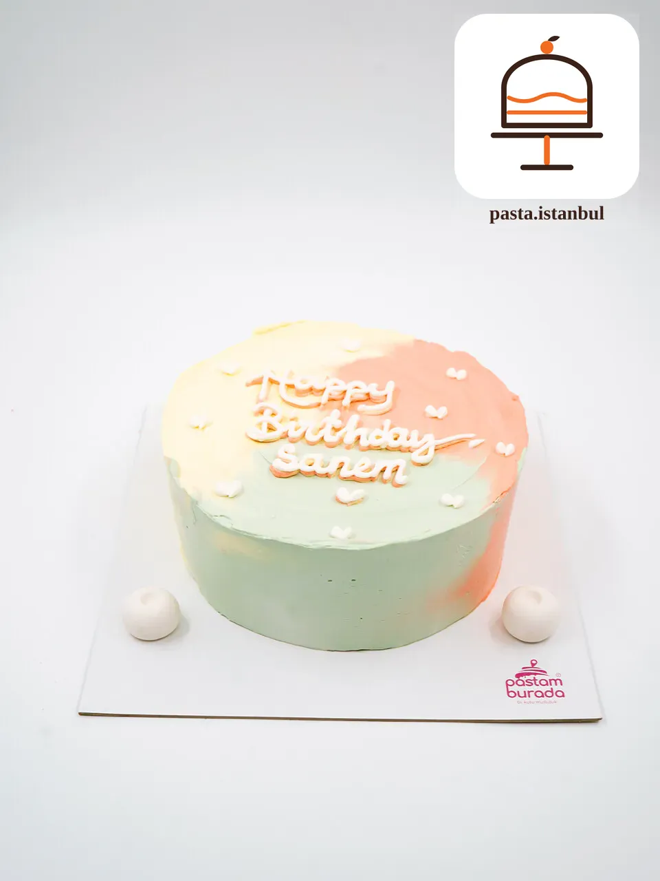 Soft Renkler Naked Cake