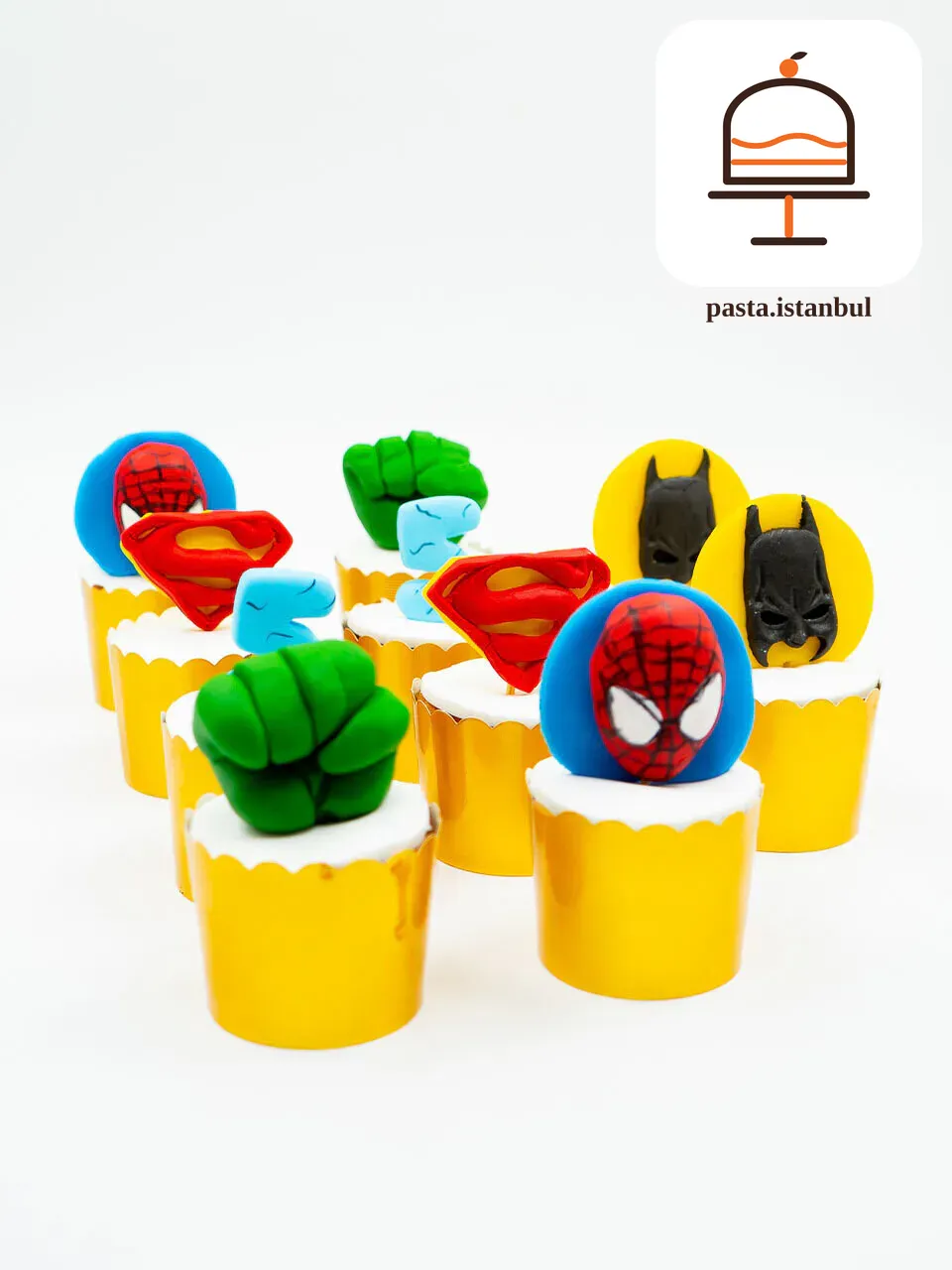 Süper Kahramanlar Cupcake