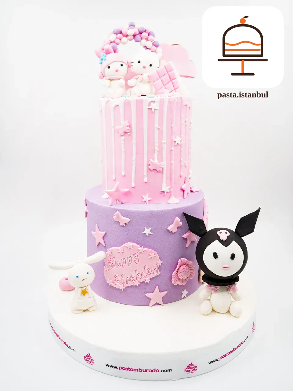 Hello Kitty Ve Kuromi Konsept Pasta