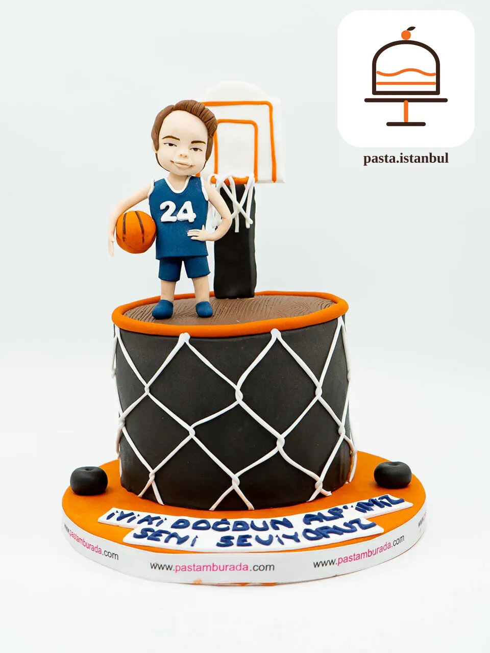 Basketbol Oyuncu Konsept Pasta