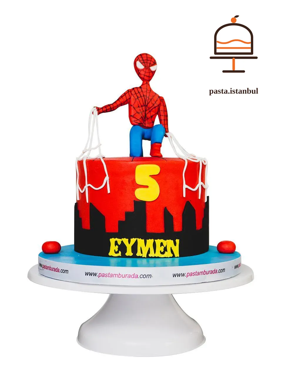 Spiderman Model Konseptli Pasta