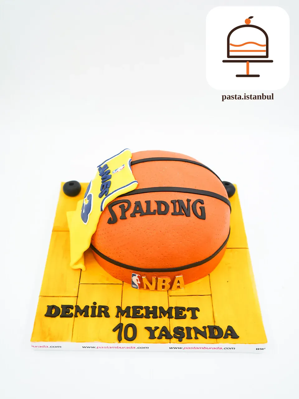 Baketbol Topu Tasarım Pasta