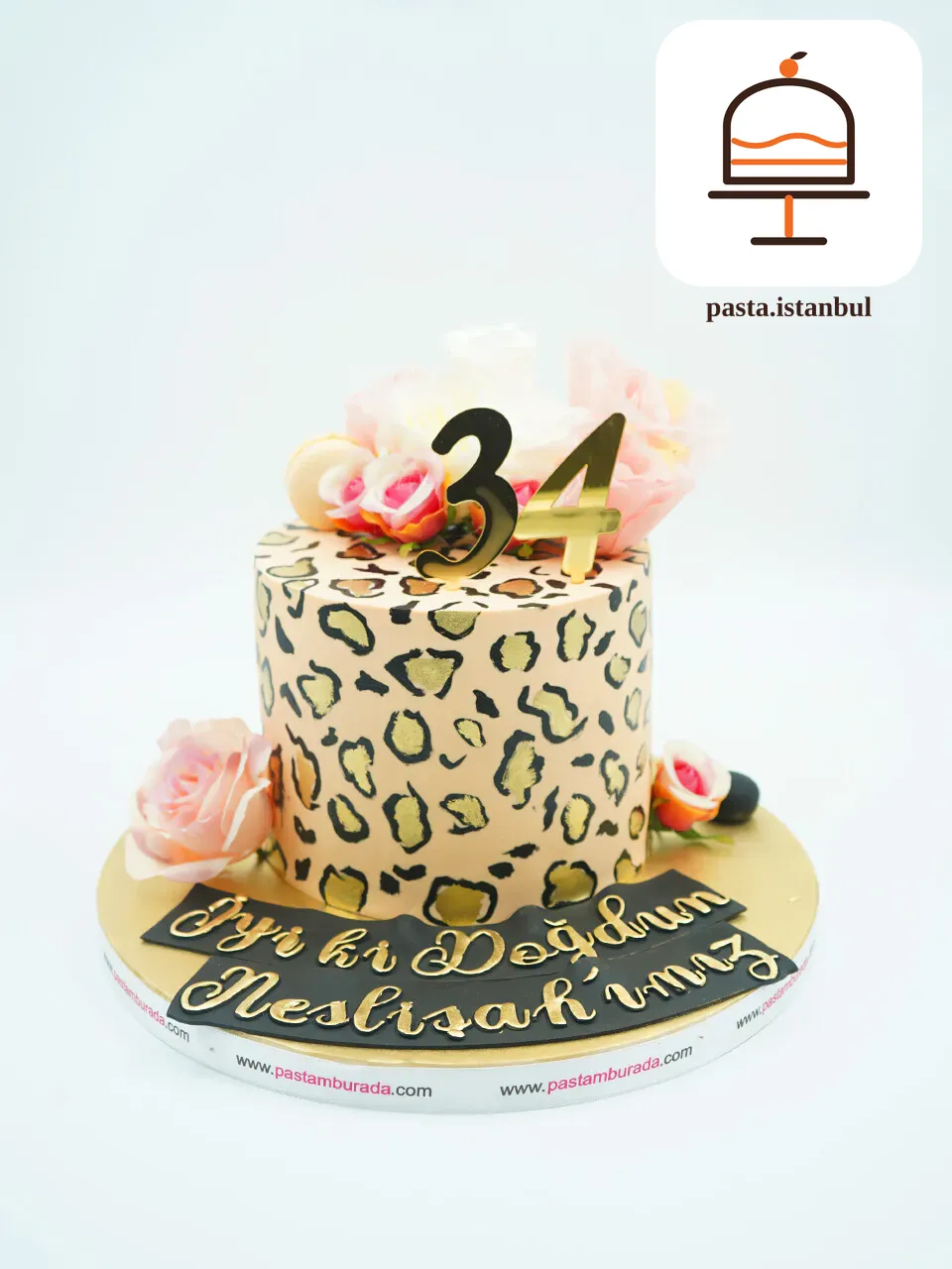 Leopar Desenli Konsept Pasta