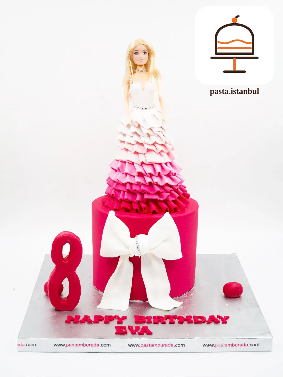 Barbie Konsept Tasarım Pasta