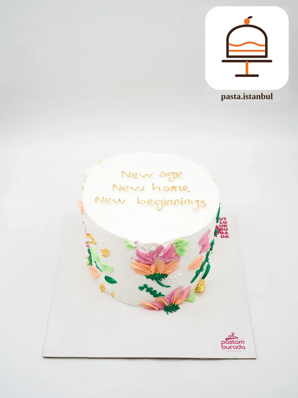 Çiçek Detay Naked Cake