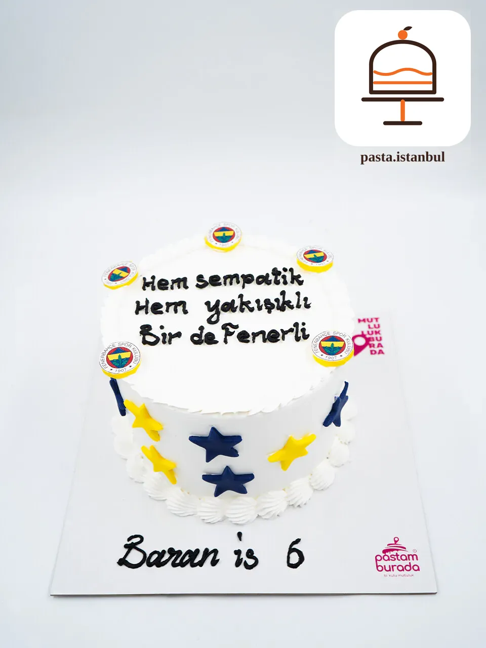 Fenerbahçe Detay Naked Cake