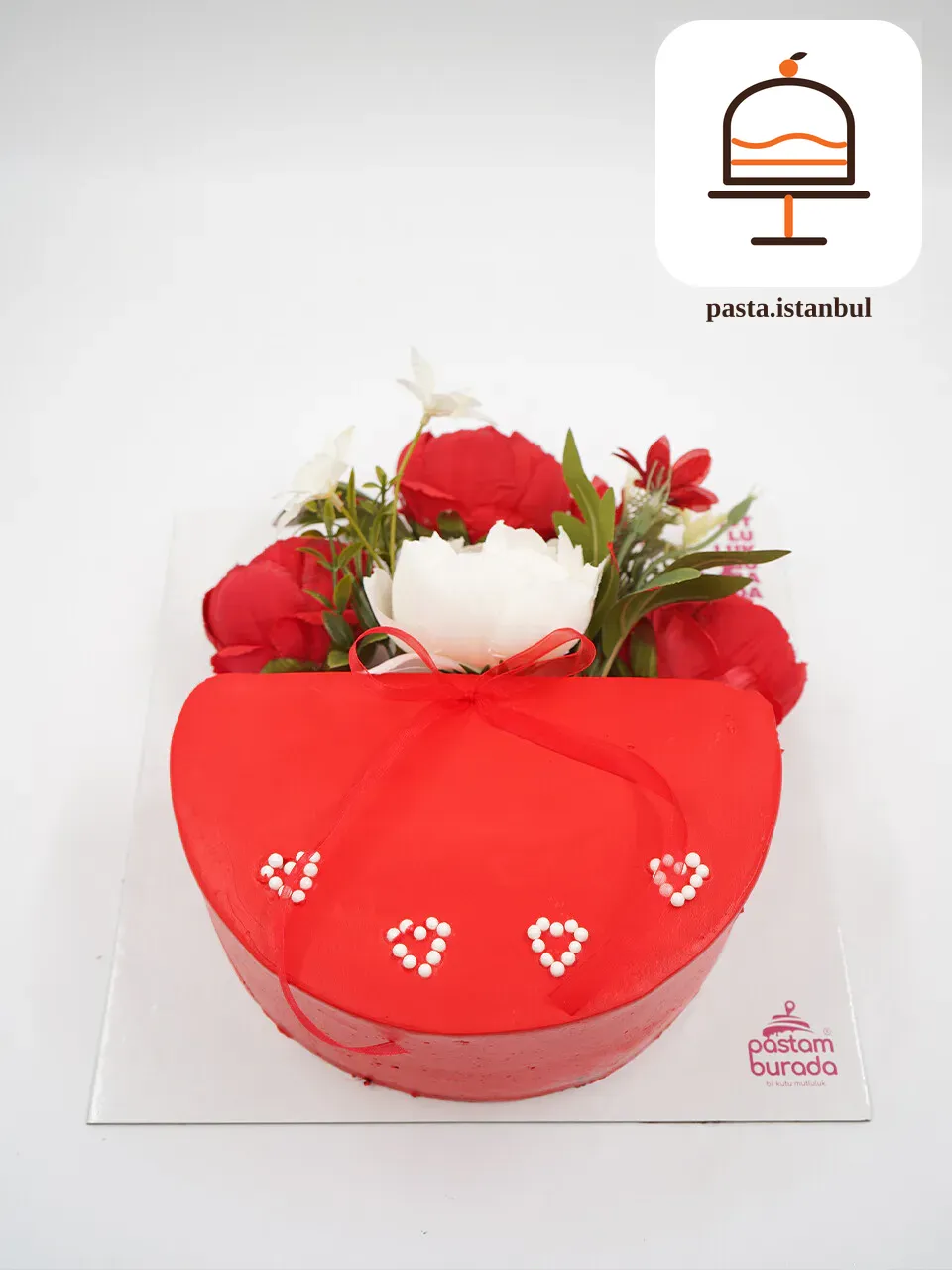 Çiçek Detay Naked Cake