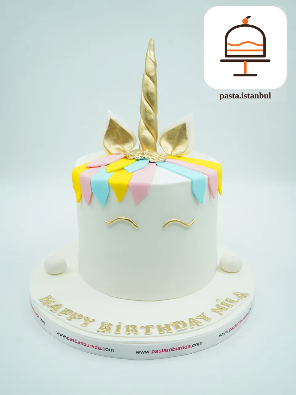 Gold Detay Unicorn Konsept Pasta