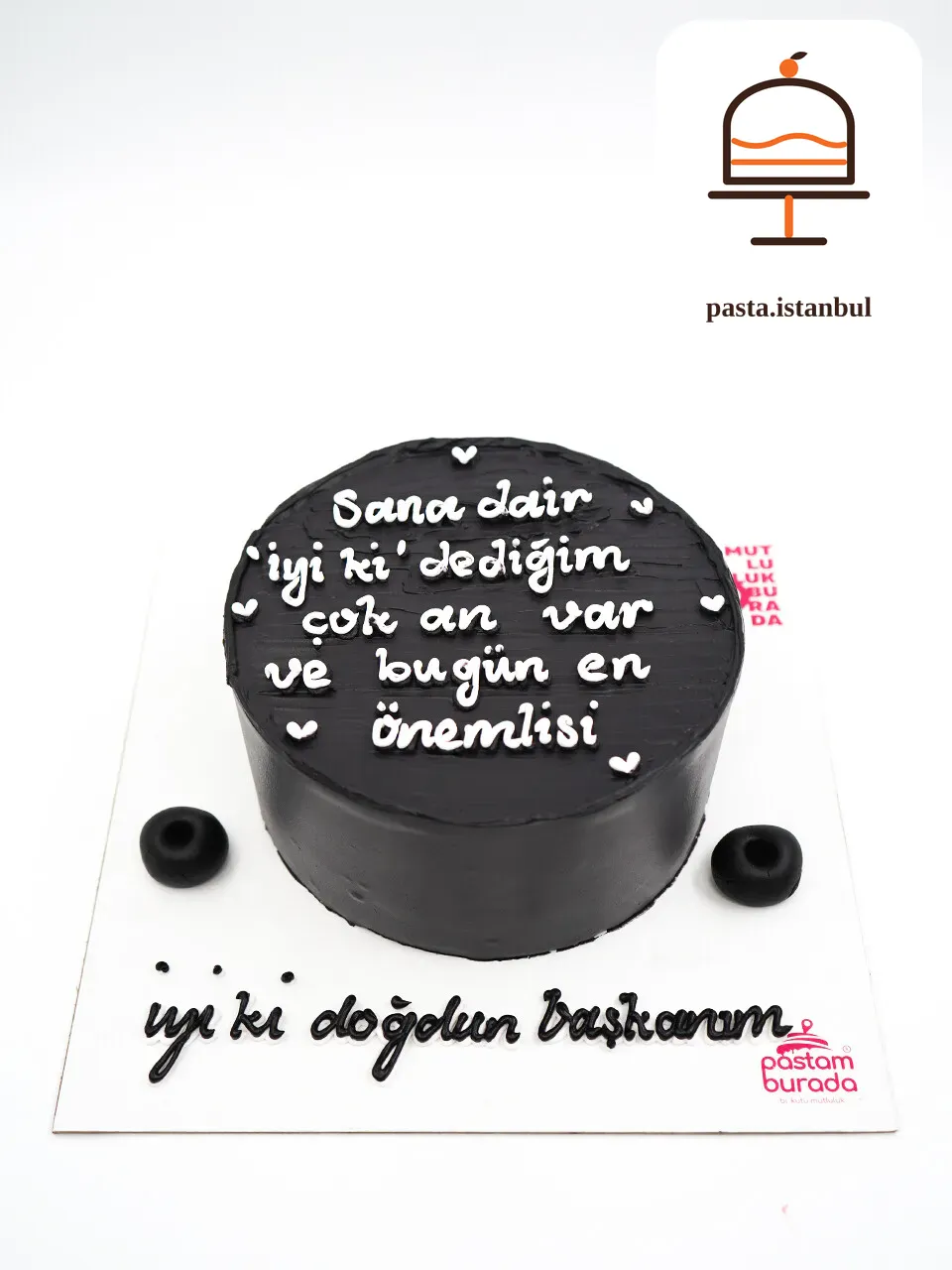Siyah Naked Cake