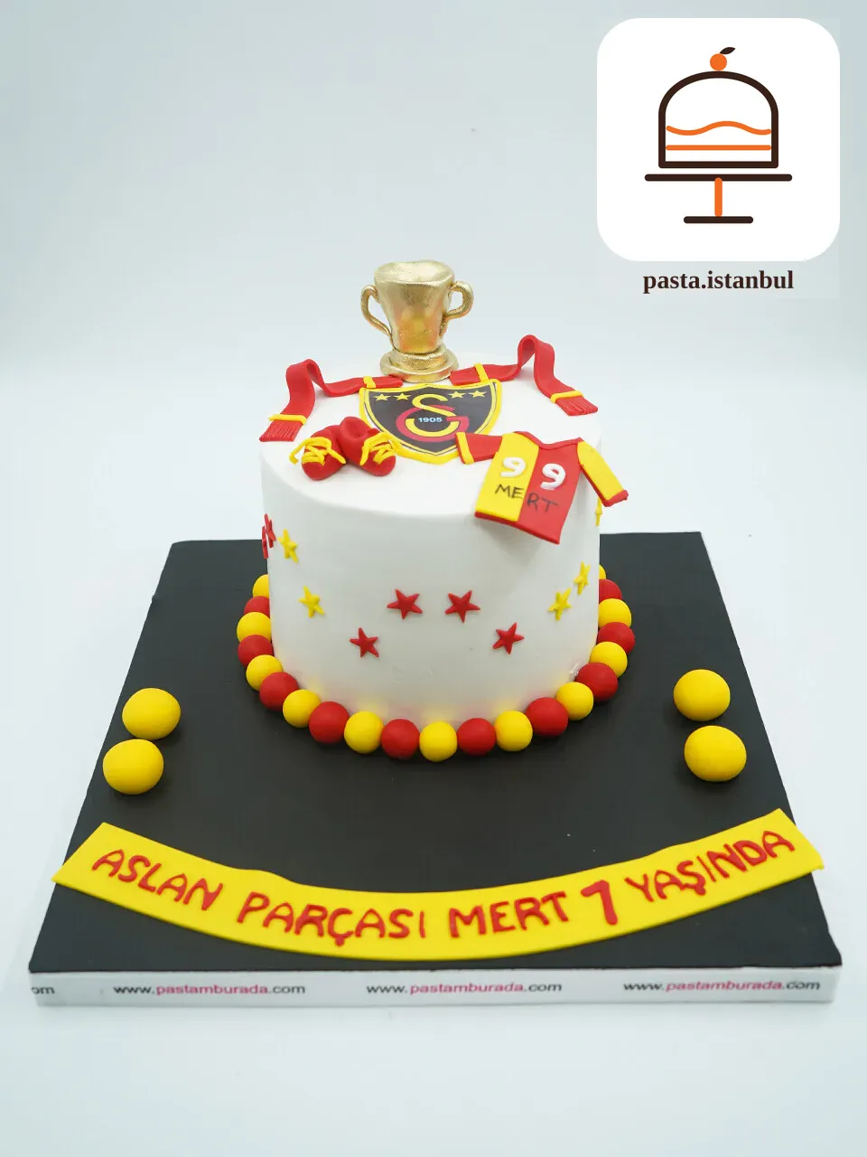 Galatasaray Temalı Tasarım Pasta