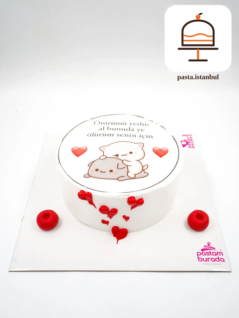 Karikatür Resimli Pasta