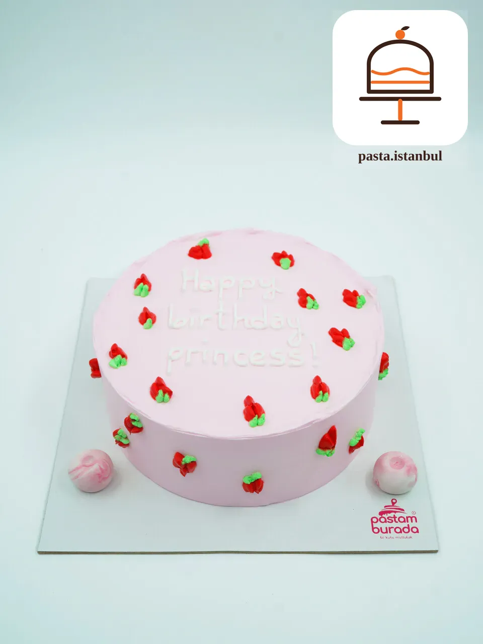 Pembe Süslemeli Naked Pasta