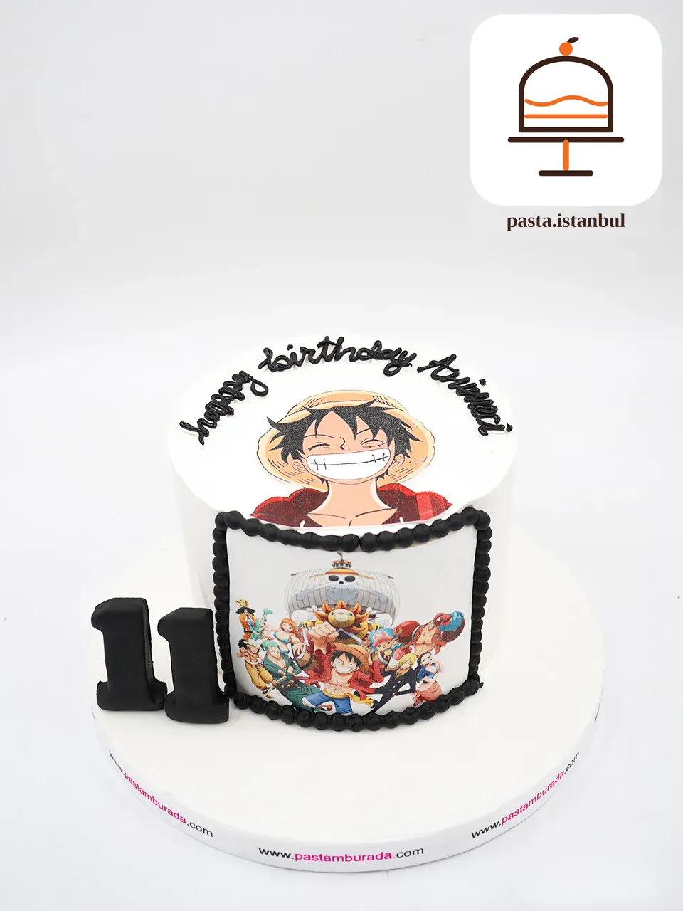 One Piece Anime Tasarım Pasta