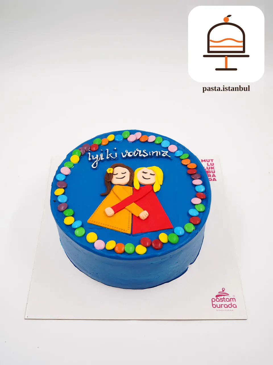 Arkadaş Konsept Naked Cake