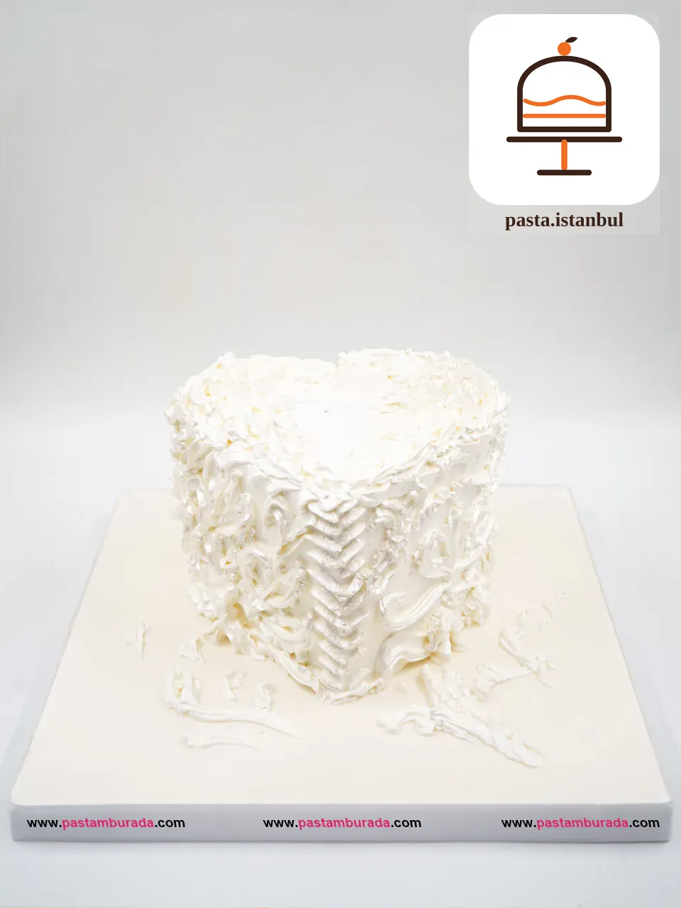 Tasarım Kalp Naked Cake