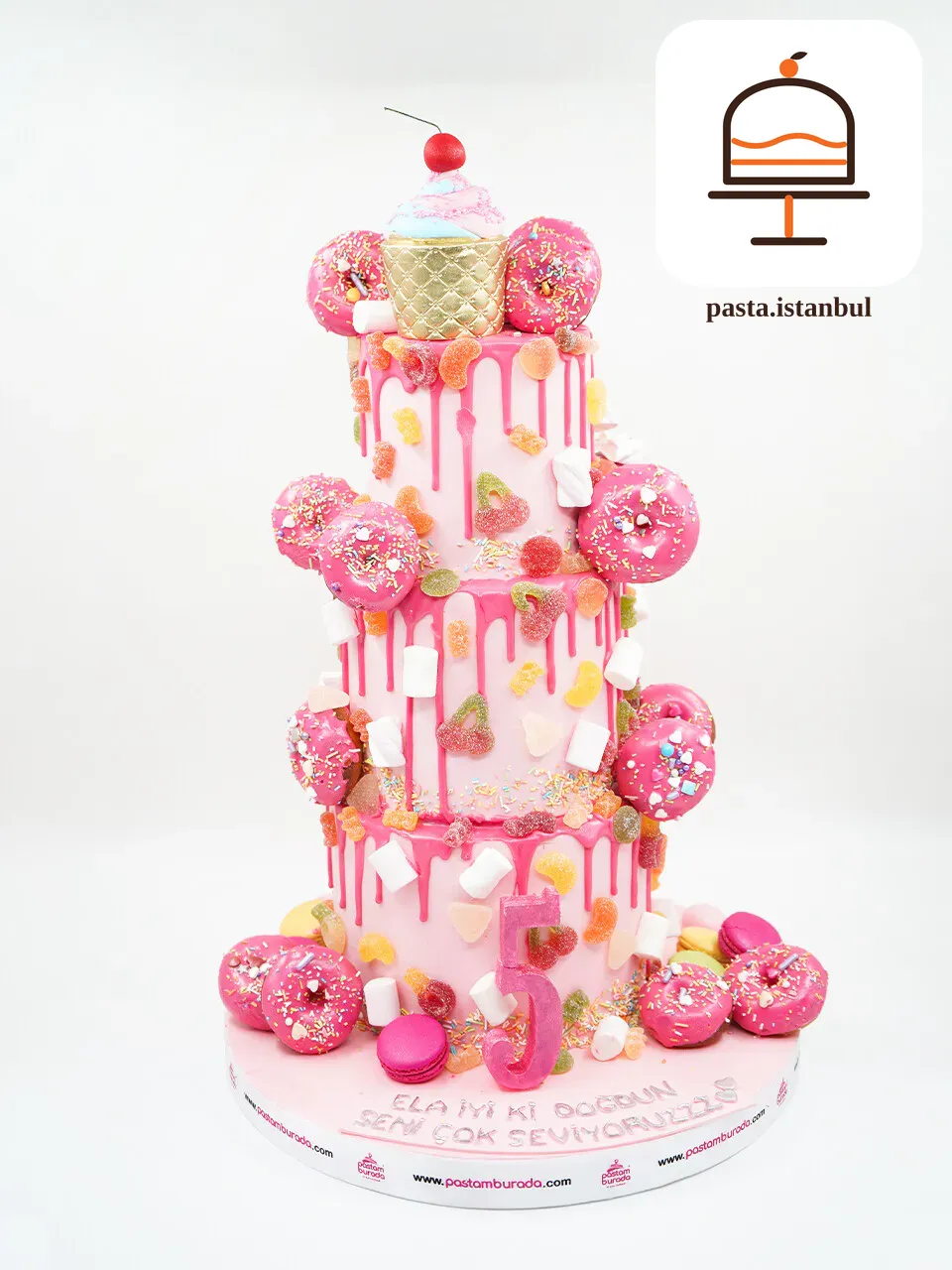 Pembe Konsept Donut Pasta