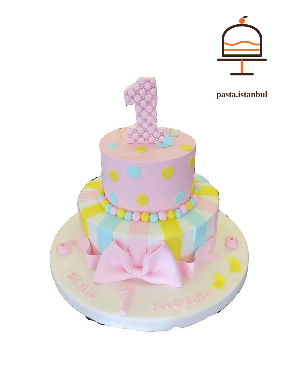 Pembe Kurdele Pasta