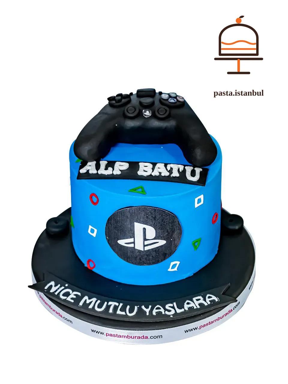 Playstation Model Konsept Doğum Günü Pastası