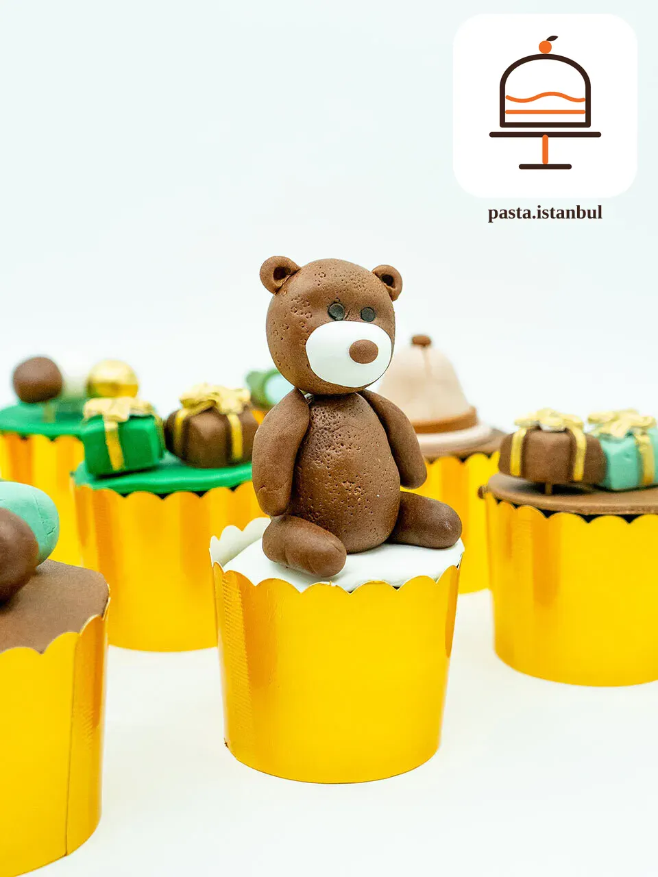 Ayı Konsept Cupcake