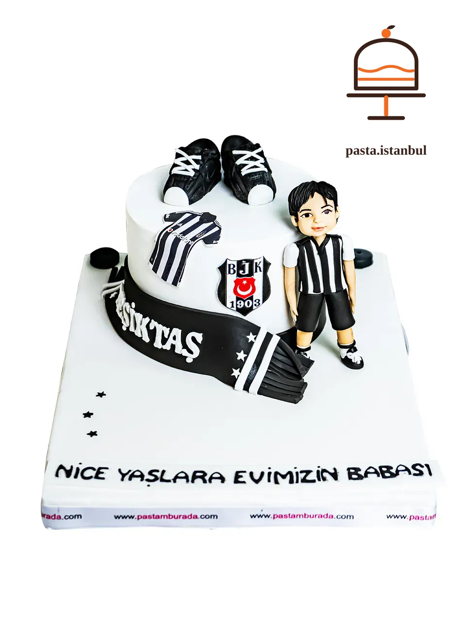 Beşiktaş Model Konsept Taraftar Doğum Günü Pastası
