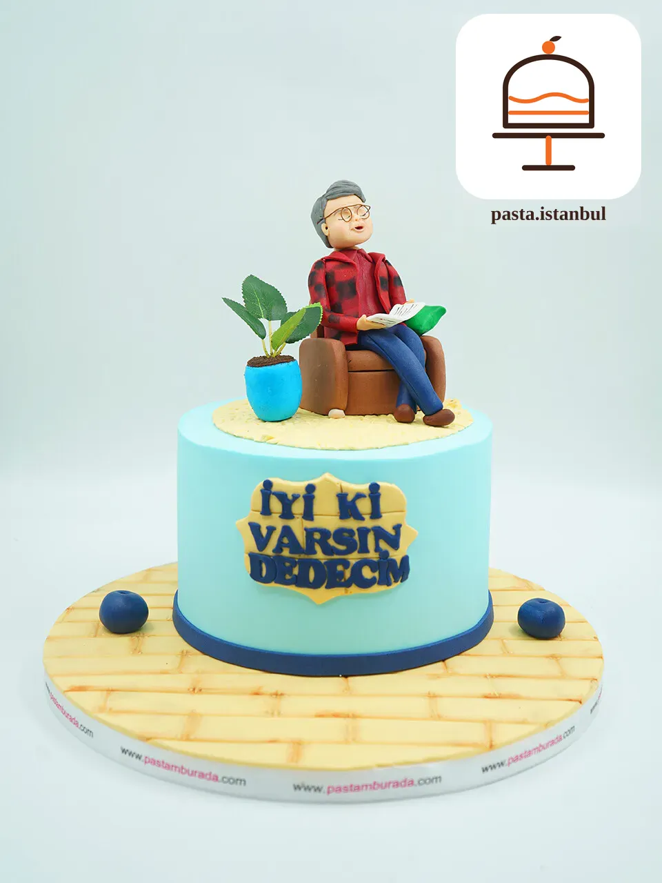 Dede Temalı Konsept Pasta