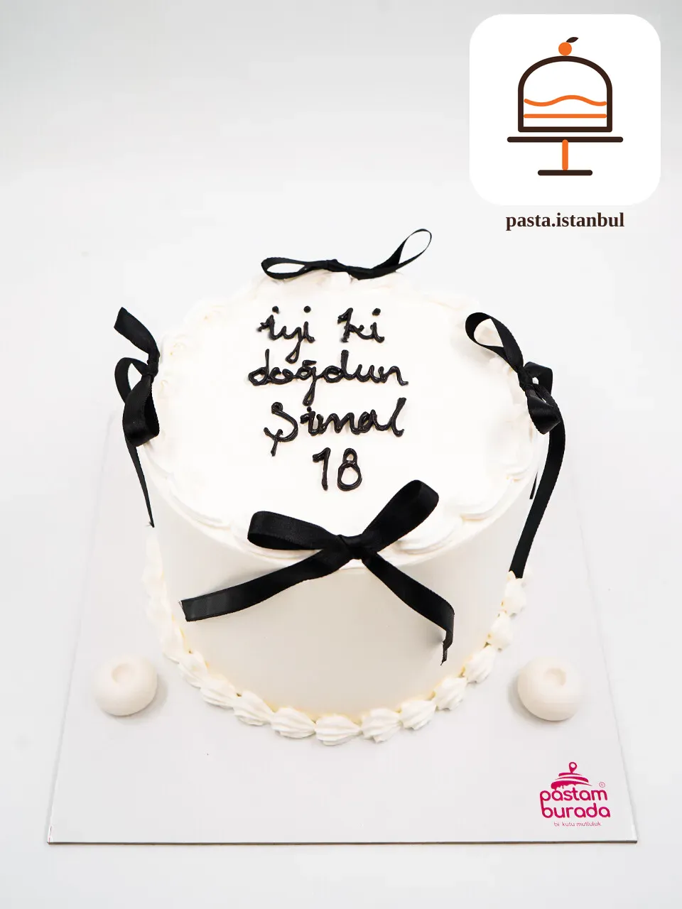 Kurdele Detay Naked Cake