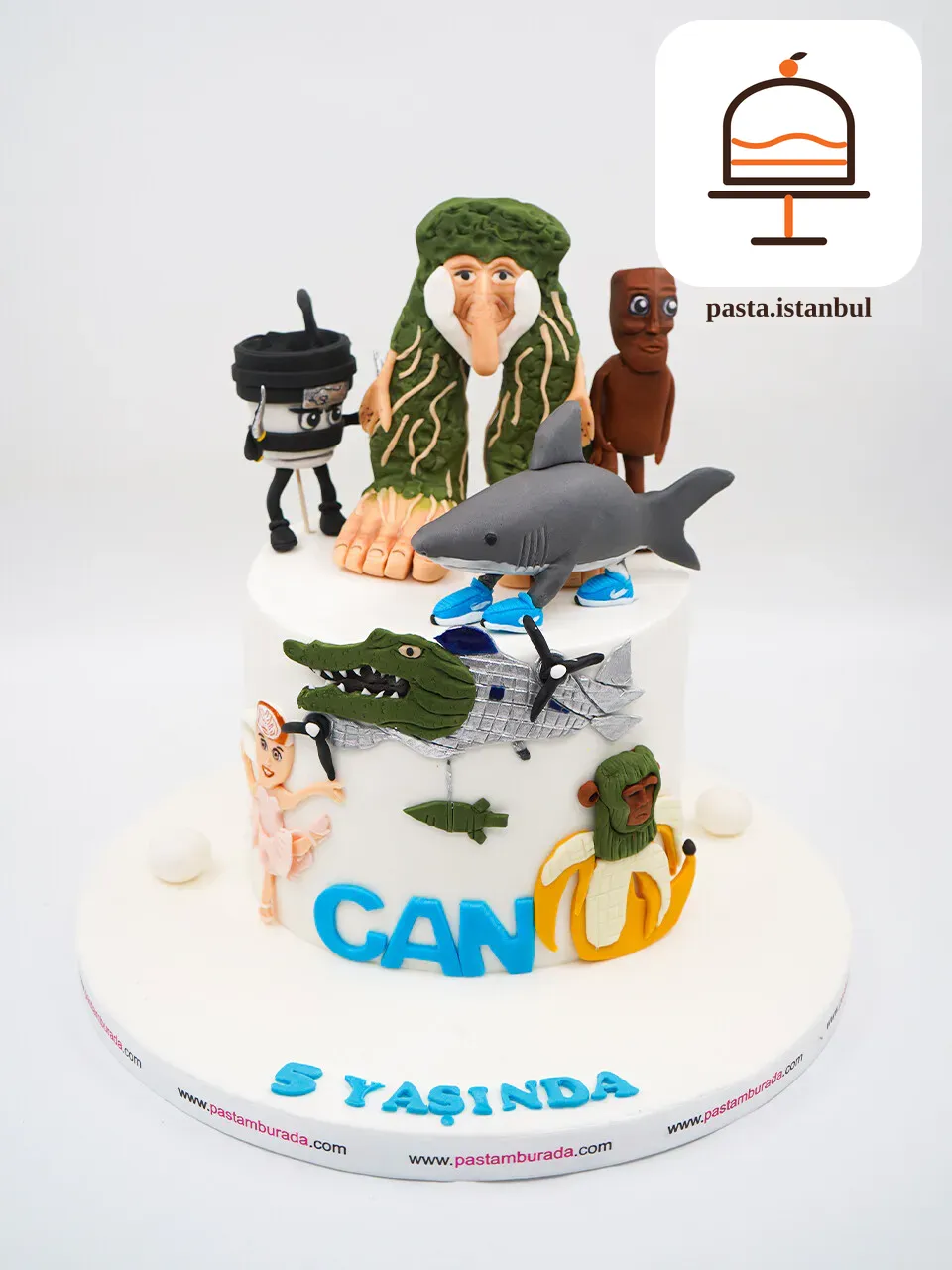 Çizgi Film Konsept Pasta