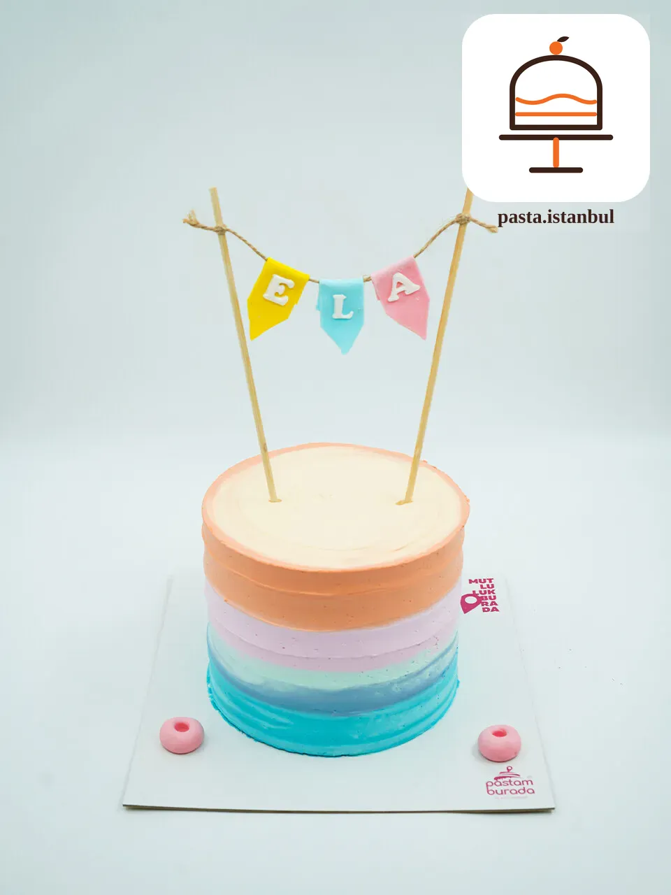 Renkli Naked Cake