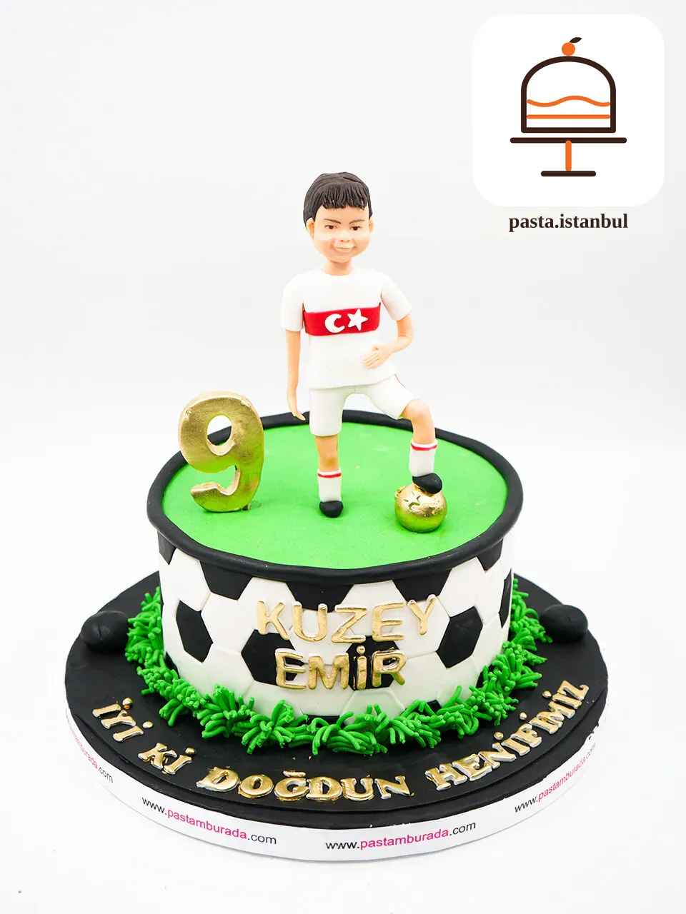 Futbol Konsept Tasarım Pasta