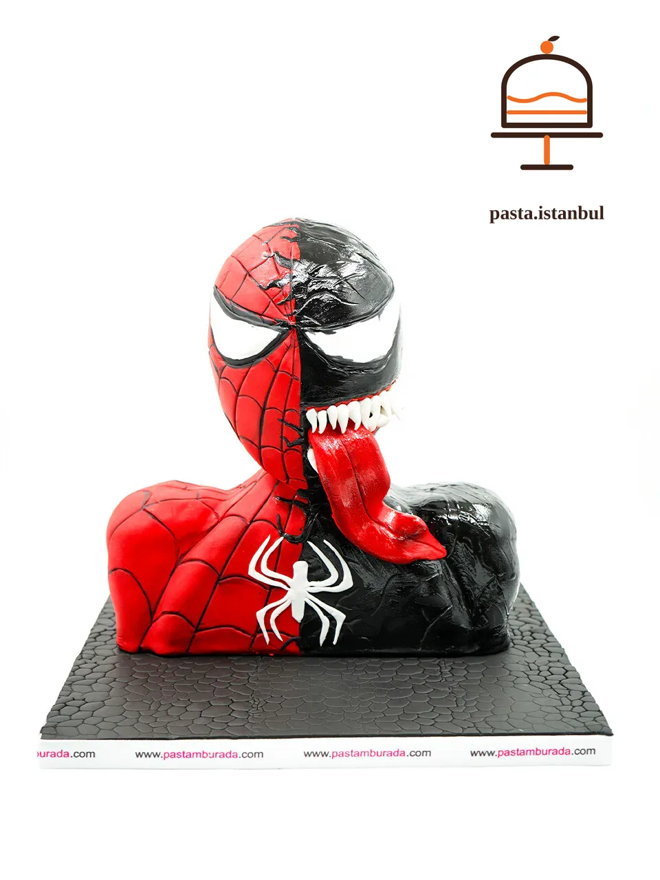 Spiderman Ve Venom Büst Pasta
