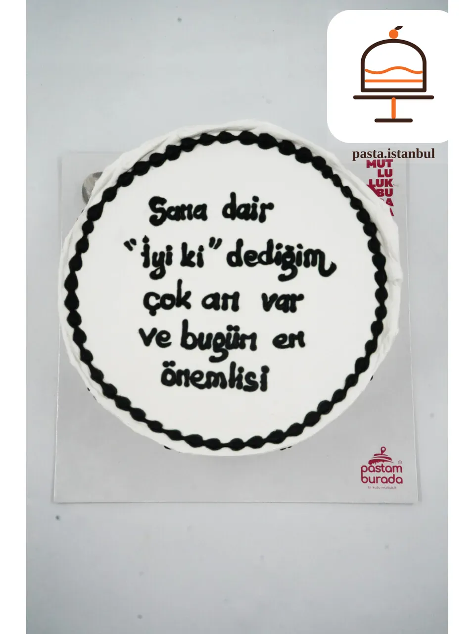 Kalp Detay Naked Cake