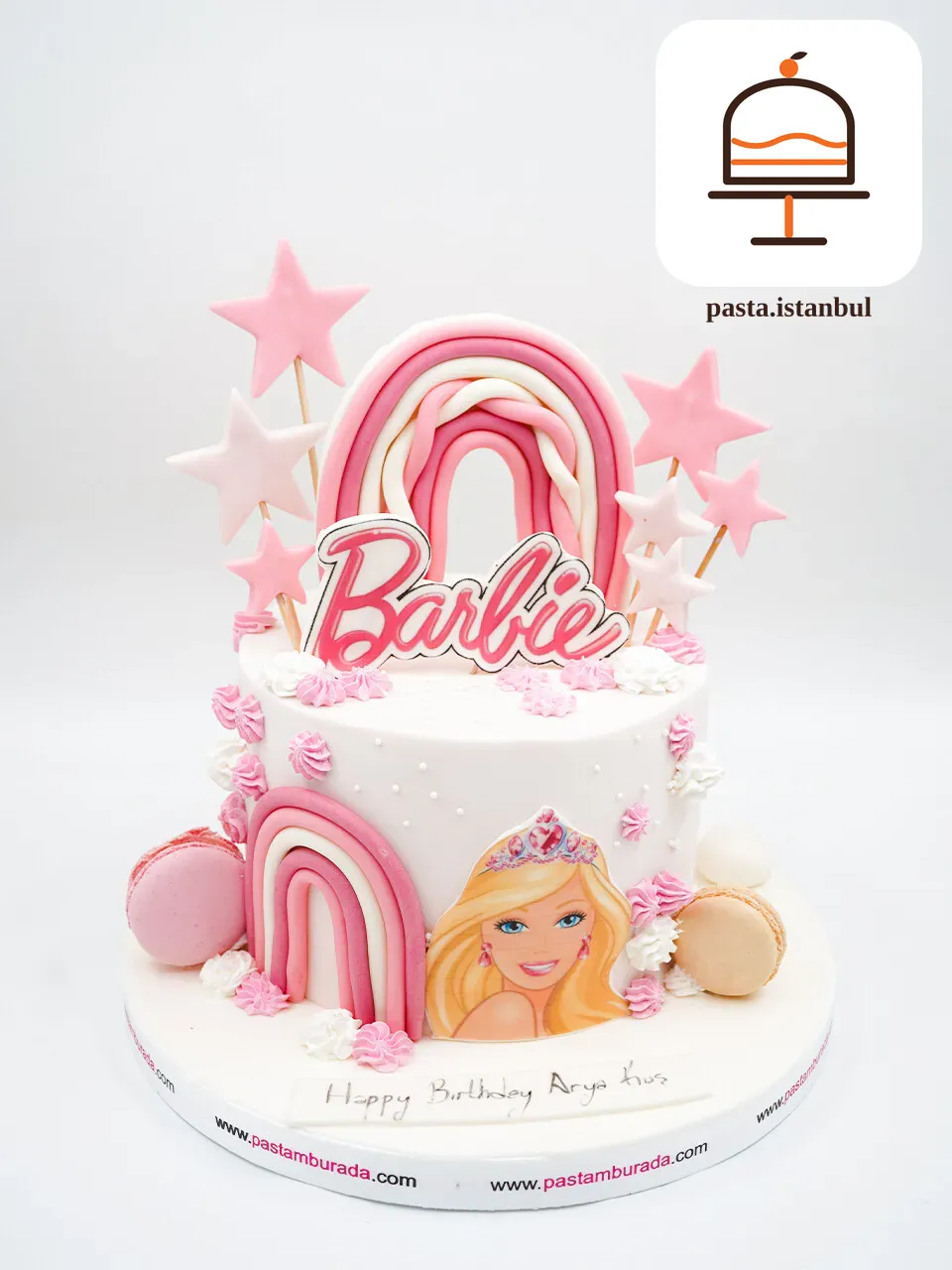 Barbie Tasarım Pasta