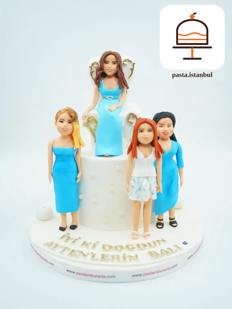 Kadın Arkadaşlar Tasarım Pasta