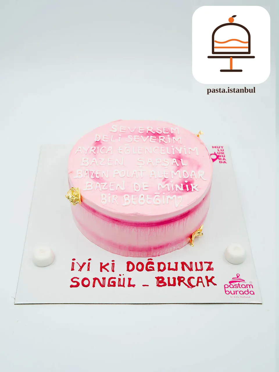 Pembe Naked Sıvama Pasta